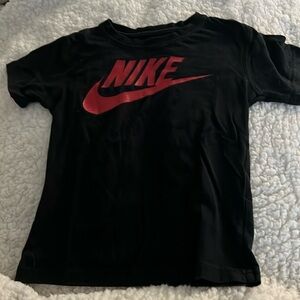 Nike black short sleeve shirt size 6